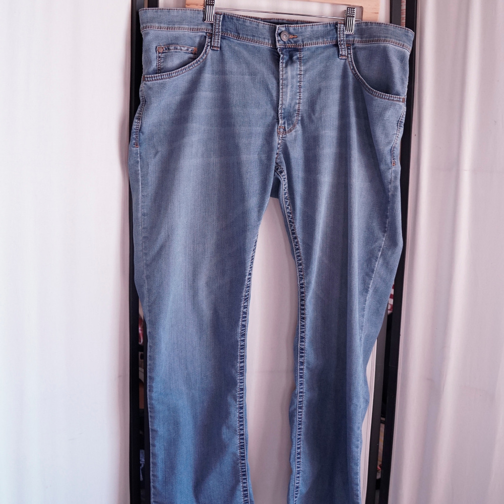 WALBUSCH Light Wash Slim FIt Jeans 40x30.5 Germany